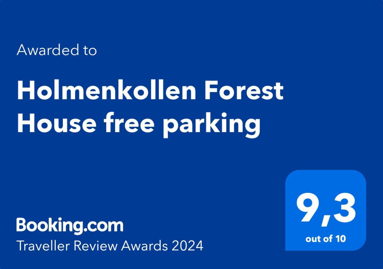 Holmenkollen Forest House Free Parking Lägenhet Oslo Exteriör bild